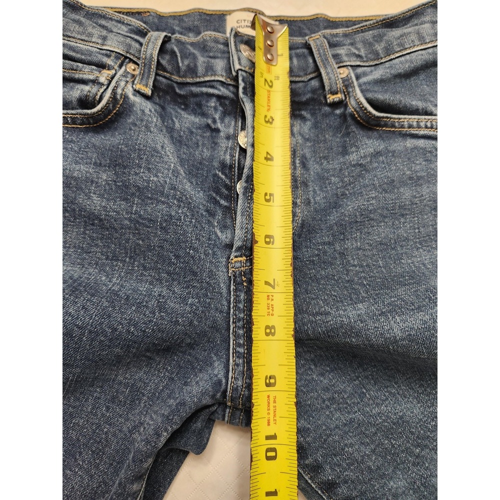 Citizens Of Humanity Emerson Jeans Womens 23 Blue Boyfriend Button Fly Stretch - Picture 7 of 10